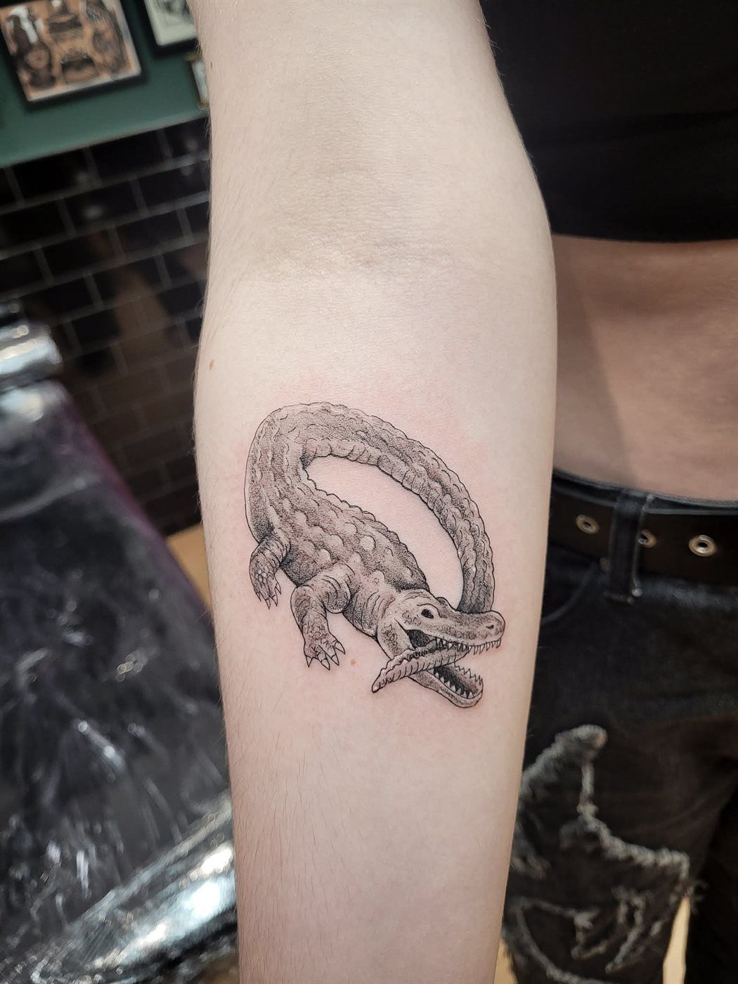 CATFISH & THE BOTTLEMEN tattoo — music, forearm — by Kayleigh Chaos, tattoo artist in Perth, Scotland